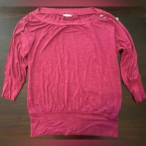 EcoSkin purple women’s top size medium